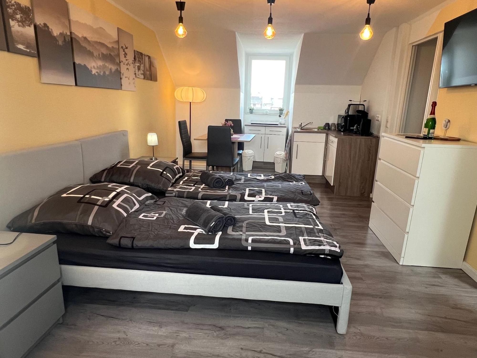 Studio Apartment Fruehauf Geithain Exterior foto